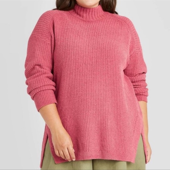 a new day | Sweaters | A New Day Womens Mock Turtleneck Tunic Pullover  Sweater Nwt | Poshmark
